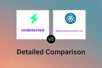 Undetected vs aitohumantextconverter.com
