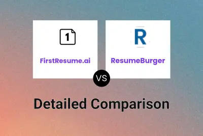 FirstResume.ai vs ResumeBurger