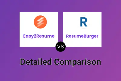 Easy2Resume vs ResumeBurger