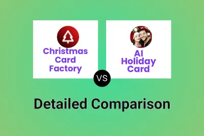 Christmas Card Factory vs AI Holiday Card