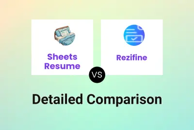 Sheets Resume vs Rezifine