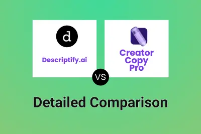 Descriptify.ai vs Creator Copy Pro