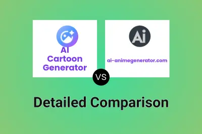 AI Cartoon Generator vs ai-animegenerator.com