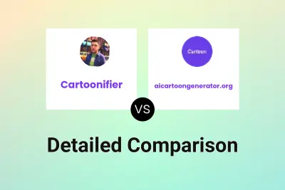 Cartoonifier vs aicartoongenerator.org