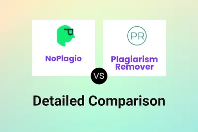 NoPlagio vs Plagiarism Remover