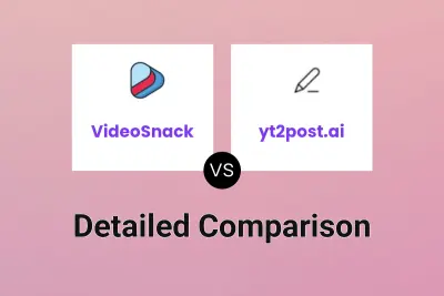 VideoSnack vs yt2post.ai