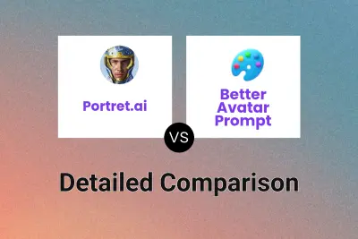 Portret.ai vs Better Avatar Prompt