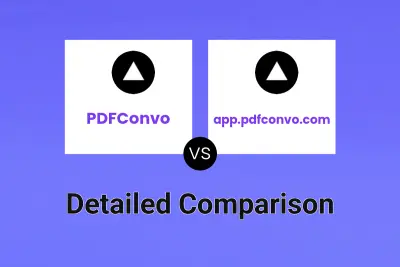 PDFConvo vs app.pdfconvo.com