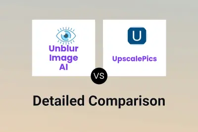 Unblur Image AI vs UpscalePics