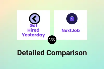 Get Hired Yesterday vs NextJob