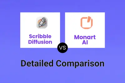 Scribble Diffusion vs Monart AI
