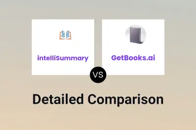intelliSummary vs GetBooks.ai