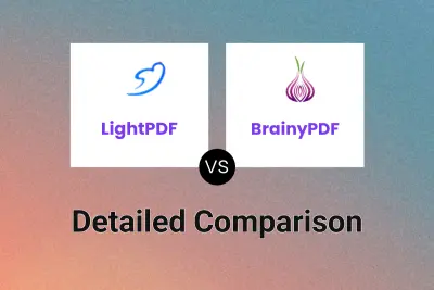 LightPDF vs BrainyPDF