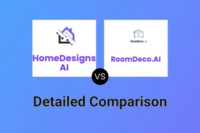 HomeDesigns AI vs RoomDeco.AI