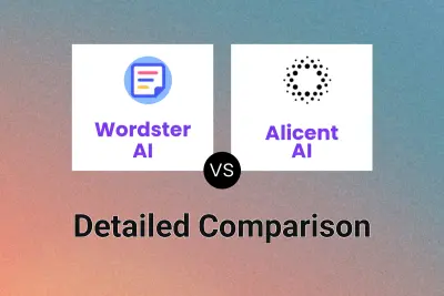 Wordster AI vs Alicent AI