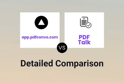 app.pdfconvo.com vs PDF Talk