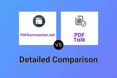 PDFSummarizer.net vs PDF Talk