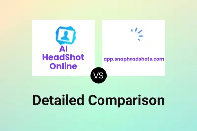 AI HeadShot Online vs app.snapheadshots.com