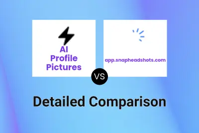 AI Profile Pictures vs app.snapheadshots.com
