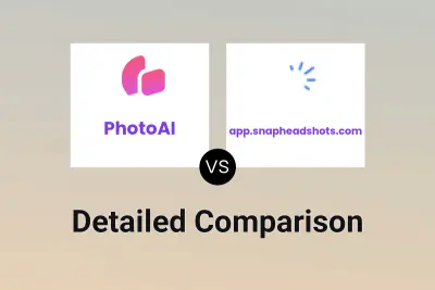 PhotoAI vs app.snapheadshots.com