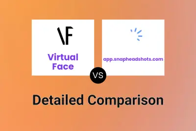 Virtual Face vs app.snapheadshots.com