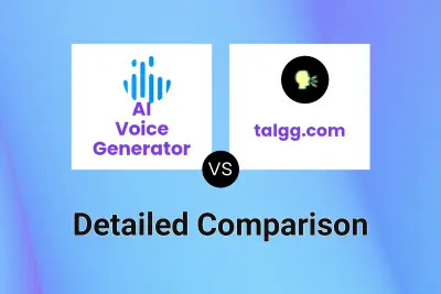AI Voice Generator vs talgg.com