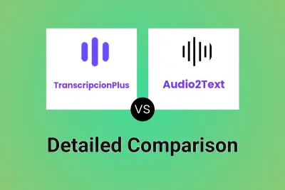 TranscripcionPlus vs Audio2Text