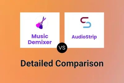 Music Demixer vs AudioStrip