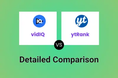 vidIQ vs ytRank