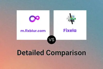m.fixblur.com vs Fixela