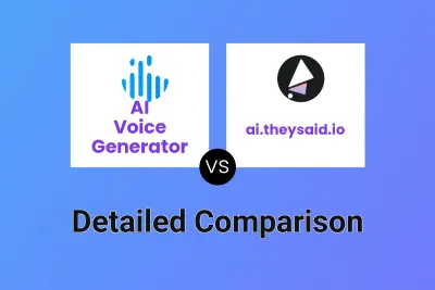 AI Voice Generator vs ai.theysaid.io