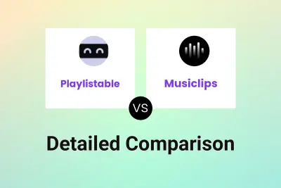 Playlistable vs Musiclips