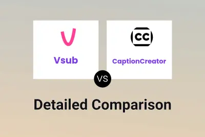 Vsub vs CaptionCreator