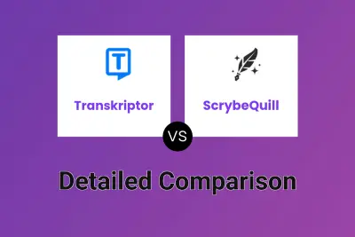 Transkriptor vs ScrybeQuill