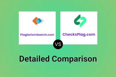 PlagiarismSearch.com vs ChecksPlag.com