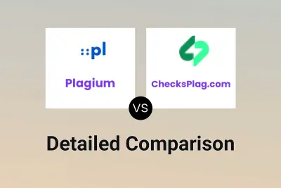 Plagium vs ChecksPlag.com