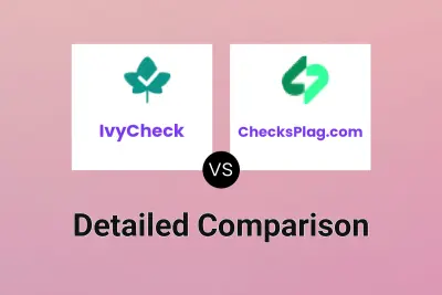 IvyCheck vs ChecksPlag.com