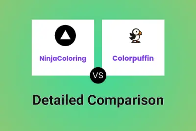NinjaColoring vs Colorpuffin