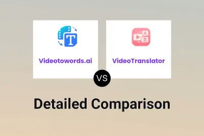 Videotowords.ai vs VideoTranslator