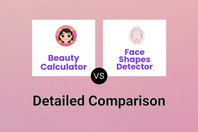 Beauty Calculator vs Face Shapes Detector