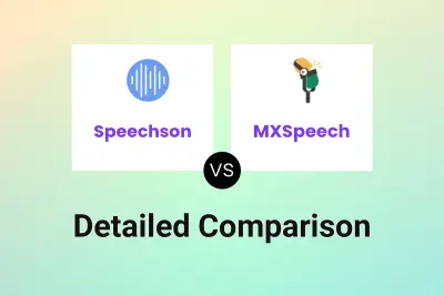 Speechson vs MXSpeech