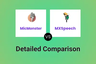 MicMonster vs MXSpeech