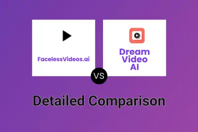 FacelessVideos.ai vs Dream Video AI