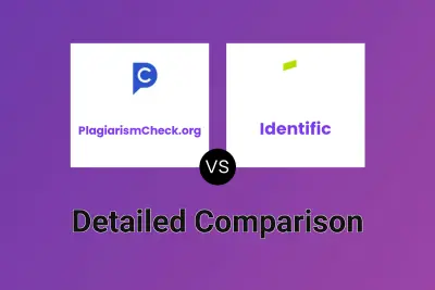 PlagiarismCheck.org vs Identific