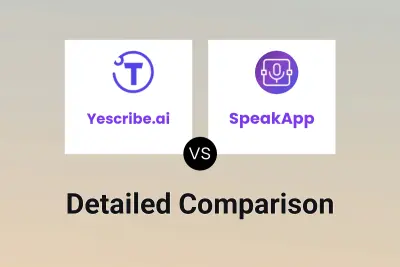 Yescribe.ai vs SpeakApp