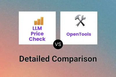 LLM Price Check vs OpenTools