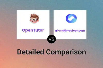 OpenTutor vs ai-math-solver.com