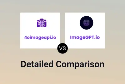 4oimageapi.io vs ImageGPT.io