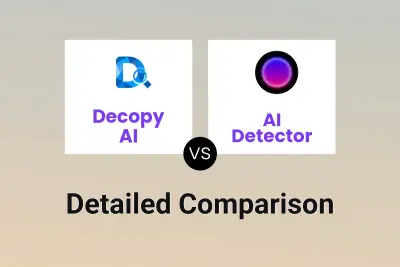 Decopy AI vs AI Detector