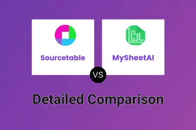 Sourcetable vs MySheetAI